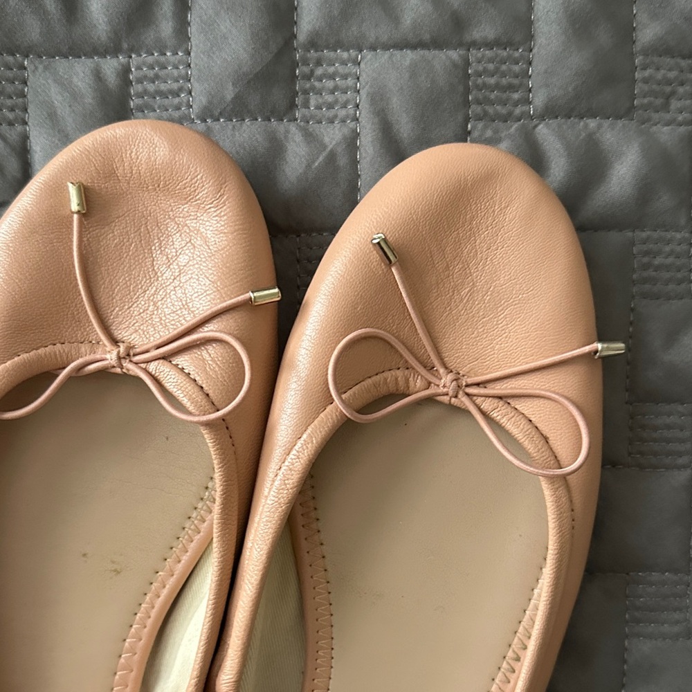 Elegant Peach Ballet Flats from Essex Lane - Picture 3 of 4